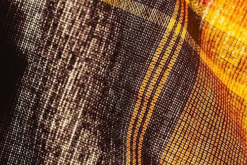 Colorful fabric detail Bohème reproduction